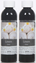 Hosley Linen Fragrance Warming Oils, Set of 2, 5oz Each