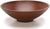 Hosley 11.8 Inch Diameter Wood Finish Decorator Bowl