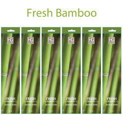 Hosley 240 Pack of Fresh Bamboo Fragranced Incense Sticks