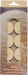Hosley 120 Pk. Pressed Vanilla Scented Tealight Candles