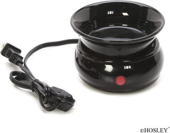Hosley Black Color Ceramic Electric Fragrance Candle Wax Warmer