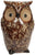 Hosley Ceramic Farmhouse Owl Vase