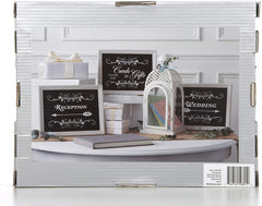 Hosley Farmhouse Wedding Signage 11.5 Inch Long. 3 Pack of Directional Event Signs