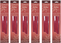 Hosley 240 Incense Sticks Apple Cinnamon Love