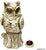 Hosley 10 Inch High Resin Owl Indoor and Outdoor Statue/ Incense Cone Smoking Owl Holder