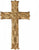 Hosley Wooden Cross 8 Inches Long Hand Carved