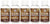Hosley Box of 5 Piece Rustic Sandalwood Highly Scented Warming Oils 55 Milliliter 1.86 Fluid Ounce Each