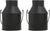 Hosley Set of 2 Black Zinc Jug Vases / Planters 7 Inch High