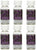 Hosley Box of 6 Premium Grade Concentrated Lavender Gardens Scented Warming Oil for Aromatherapy 25 ml