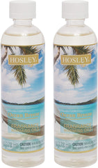 Hosley Set of 2 Ocean Breeze Fragrance Warming Oils 6 Ounce