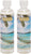 Hosley Set of 2 Ocean Breeze Fragrance Warming Oils 6 Ounce