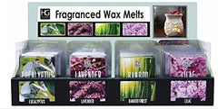 Hosley Set of 24 Scent Wax Cubes/Melts - Eucalyptus, Bamboo Forest, Lavender, Lilac 4 Fragrance Assorted 2.5 oz Each