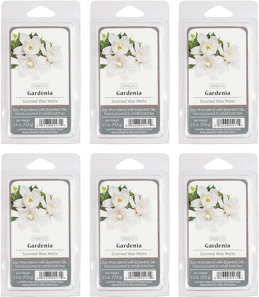 Hosley Set of 6 Cedarwood Pine Bergamot Scented Wax Cubes/Melts - 2.5, HOSLEY