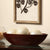 Hosley Dark Brown Wood Oval Bowl 14 and a Half Inches Long