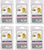 Hosley Set of 6 Jasmine Orange Blossom Scented Wax Cubes/Melts - 2.5 oz Each