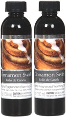 Hosley Aromatherapy Set of 2 Premium Cinnamon Swirl Highly Scented Warming Oils 5 Fluid Ounce Each