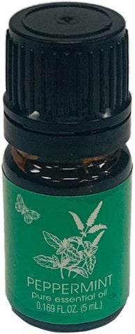 Hosley 15 ml Aromatherapy 100% Pure Therapeutic Grade Essential Oil Peppermint Fragrance