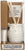 Hosley Aromatherapy Vanilla Diffuser Oil with Cream Ceramic Owl Farmhouse Bottle and Reed Sticks