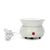 Hosley White Ceramic Electric Fragrance Candle Wax Warmer