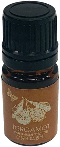 Hosley (5ml) 0.169 Fl. oz. Aromatherapy 100% Pure Therapeutic Grade Essential Oil Bergamot Fragrance