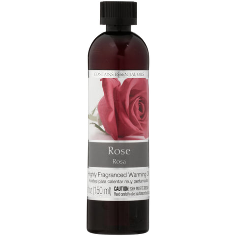 Hosley Set of 2, 5 oz. Rose Fragrance Warming Oils