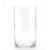 Hosley 9 Inch High Floral Clear Glass Vase