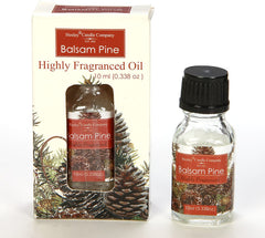 Hosley Pack of 12, 10 ml. Premium Balsam Pine Scented Warming Oils
