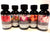 Hosley Set of 5 Assorted Fragrance Warming Oils 55ml Each-Japanese Cherry Blossom, Tropical Fruit, Cranberry Mandarin, Exotic Sandalwood, Rose