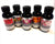 Hosley Set of 5 Assorted Fragrance Warming Oils 55ml Each-Japanese Cherry Blossom, Tropical Fruit, Cranberry Mandarin, Exotic Sandalwood, Rose