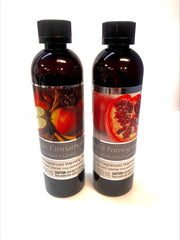 Hosley Set of 2 Assorted Fragrance Warming Oils 5oz Each-Spiced Pomegranate & Apple Cinnamon