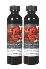 Hosley Aromatherapy Set of 2 Premium Tropical Hawaiian Mist Highly Scented Warming Oils 5 Fluid Ounce Each