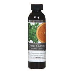 Hosley Set of 2, 5 oz Citrus Cilantro Scented Warming Oils