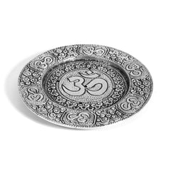 Hosley Silver Aluminum Incense Cone Burner