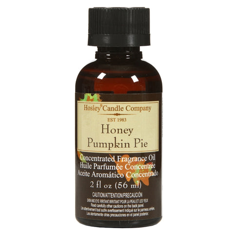 Hosley Premium Honey Pumpkin Pie Fragrance Warming Oils-Box of 5/56 ml 1.86 fl oz ea