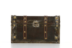 Hosley 11 inch Long, Brown Wood Decorative Storage Box