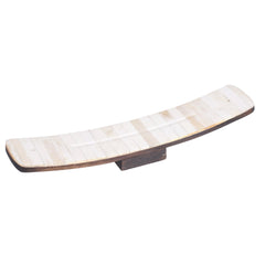 Hosley 10 inch Long, Ivory Colored Wood Incense Stick Holder