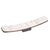 Hosley 10 inch Long, Ivory Colored Wood Incense Stick Holder