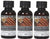 Hosley Set of 3, 2 oz. Cinnamon Nutmeg Scented Warming Oil