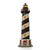 Hosley 8 Inch Tall Tabletop Resin Lighthouse Blinking Tower Light